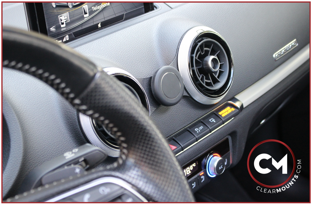 Clear Mount Magnetic Phone Holder - Audi A3 8V 2013+ INSTALL! 
